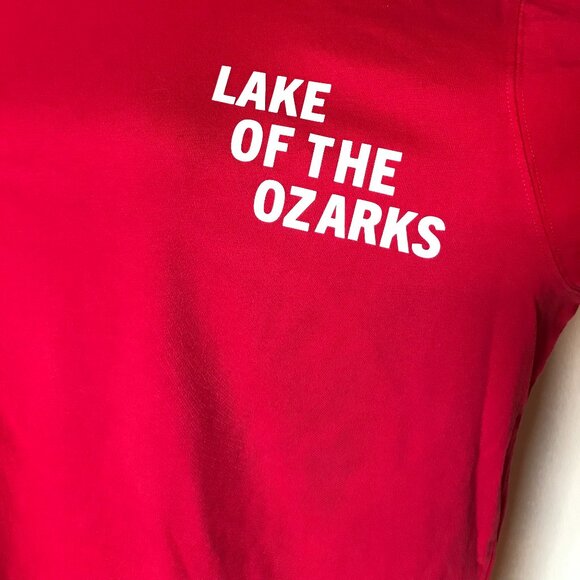 Upcycled Lake of the Ozarks Tee: Landmarks & Marinas Graphics, Size XL - Picture 4 of 12